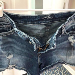 Silver 'Berkley' Shorts